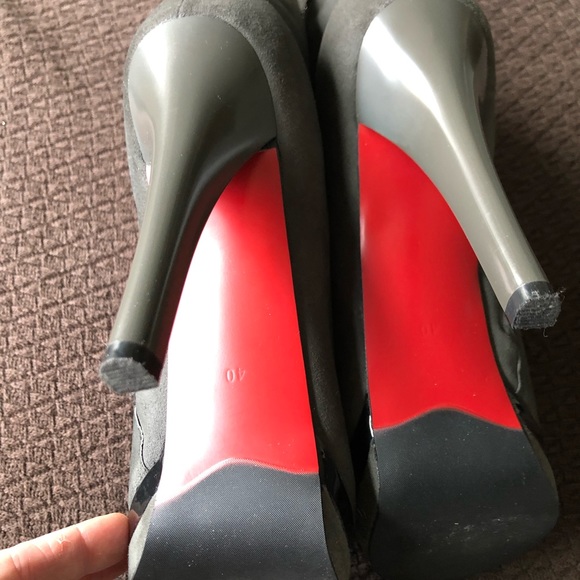 Italian Brand High Heeled Booties - Picture 2 of 4